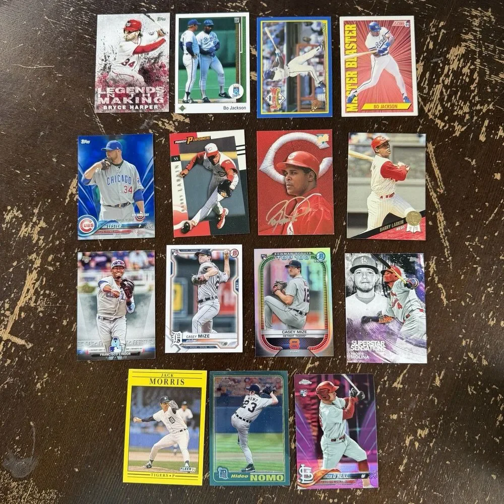 Baseball Cards Lot 200 NM ALL STARS w Ohtani Triumvirates Puckett RC Griffey Set